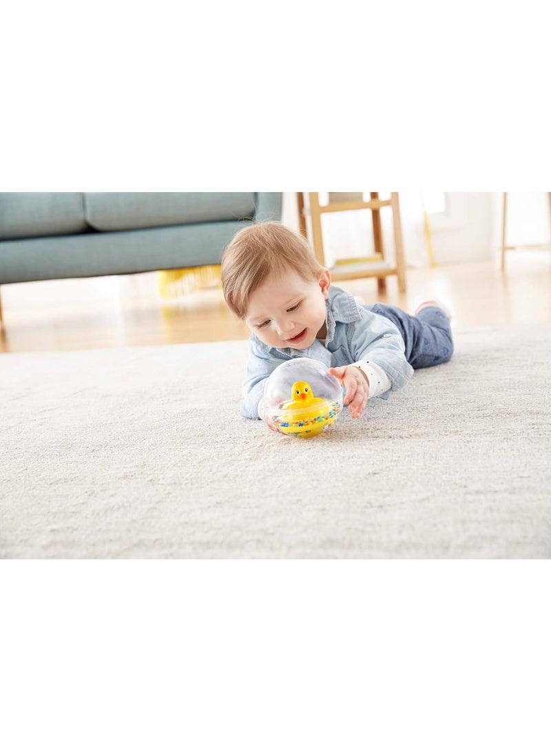 Fisher-Price 75676 Watermates Duck Ball, New-Born, Baby and Toddler Yellow Bath Toys - Image 2
